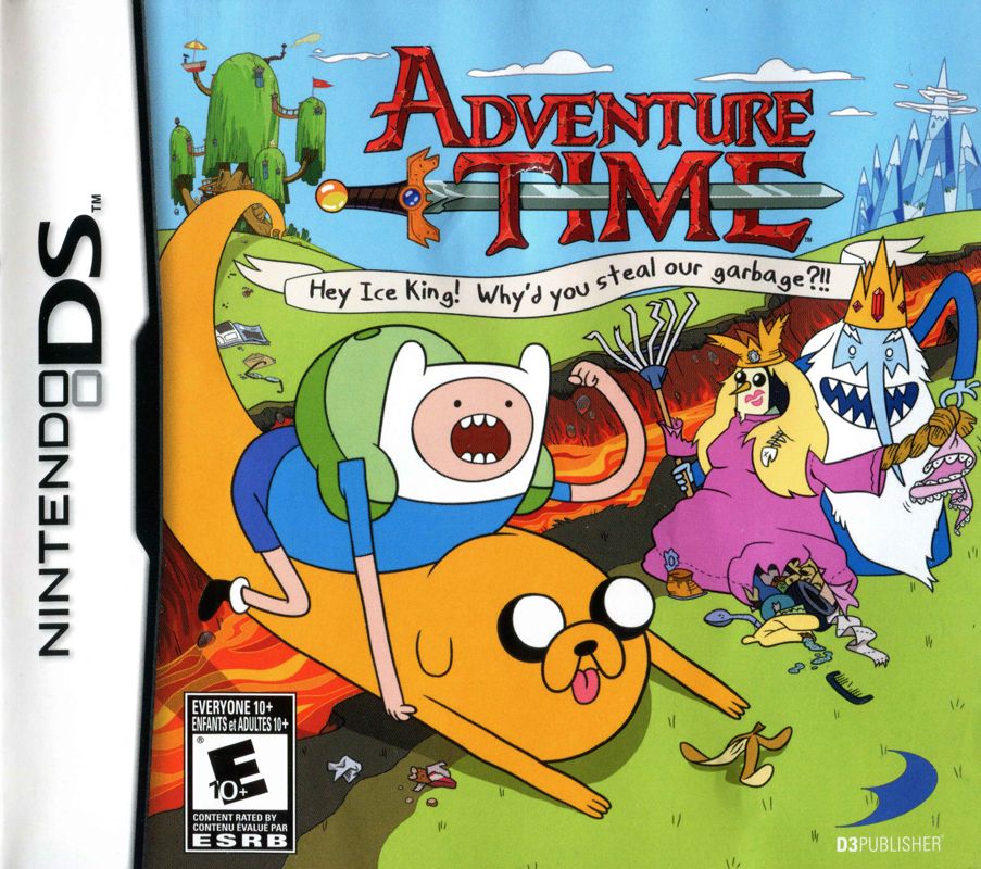 Adventure Time: Hey Ice King [Collector's Edition] box art for Nintendo 3DS